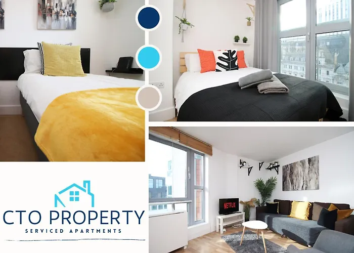 Stylish 2 Bed Flat In Heart Of Cardiff City Centre